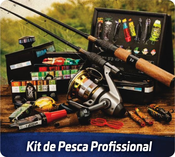 kit de Pesca Profissional